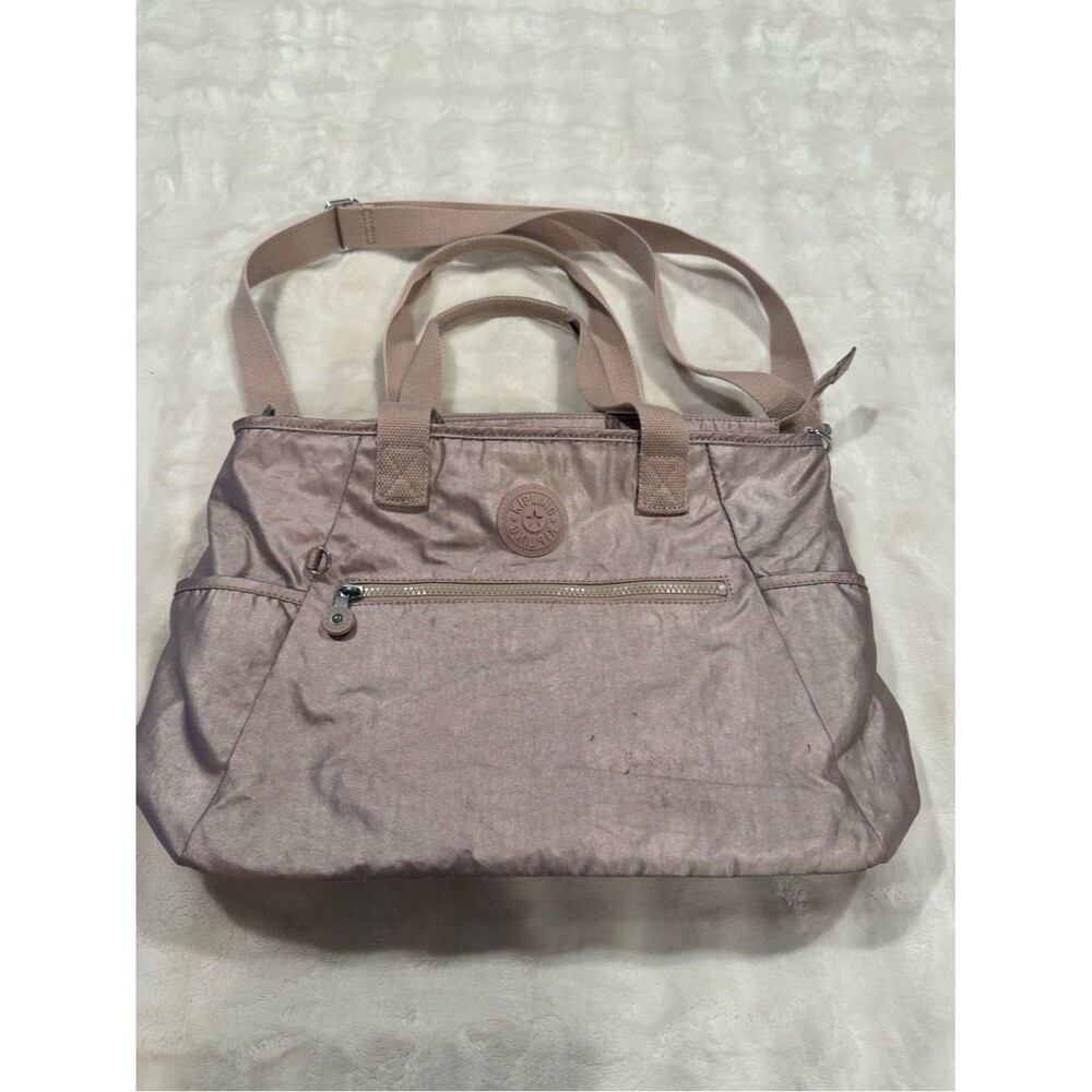 Kipling Lizabeth shopper bag in quartz metallic